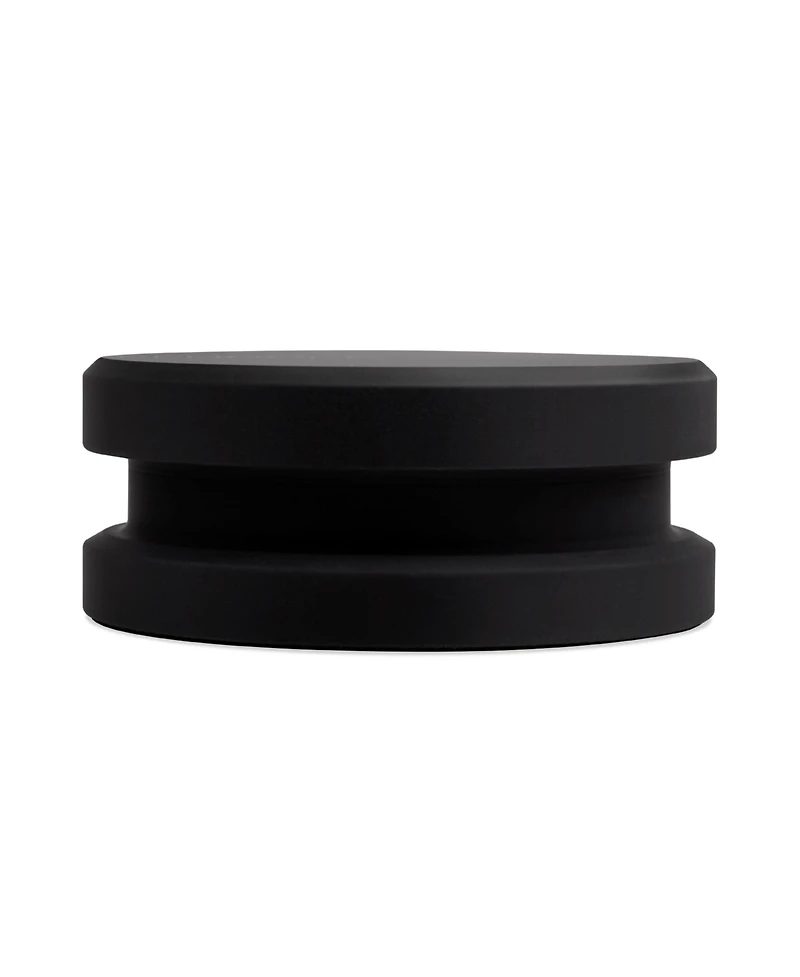 Fluance HiFi Vinyl Record Weight Stabilizer High Mass 760 gram Steel Lp Disc Turntable Accessory with Protective Velvet Pad for Vibration Damping (RW0