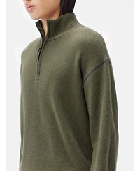 Gobi Cashmere Men's Cashmere Quarter-Zip Sweater