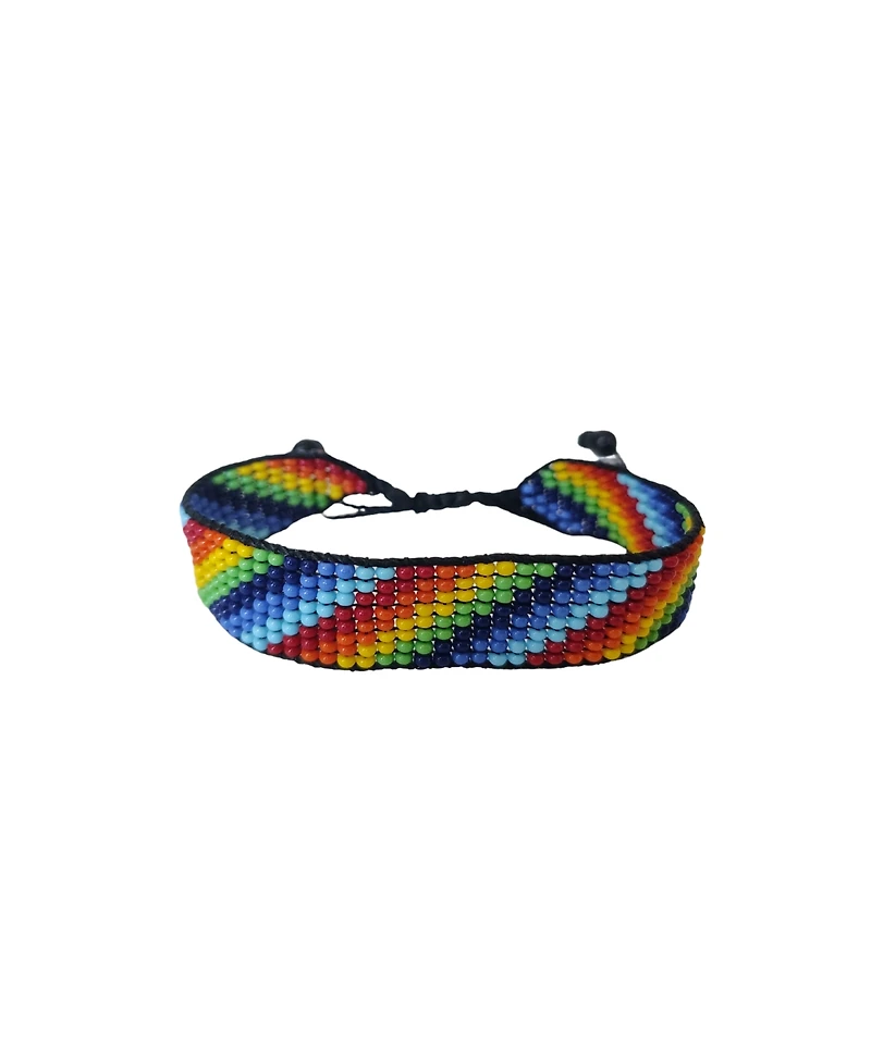 Rainbow Pride Love Bracelet – Handmade with Purpose