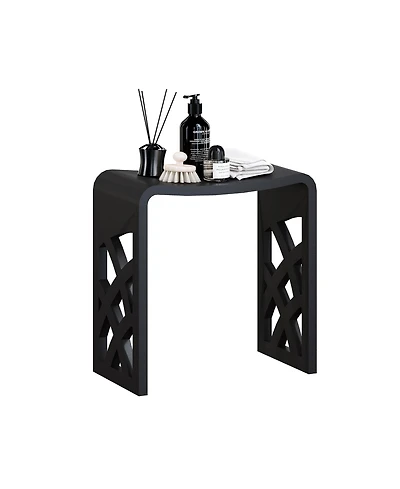 Casainc Freestanding Solid Surface Bathroom Shower Stool