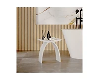 Casainc Freestanding Solid Surface Bathroom Shower Stool