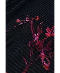 Desigual Women's Vibrant colors orchid scarf