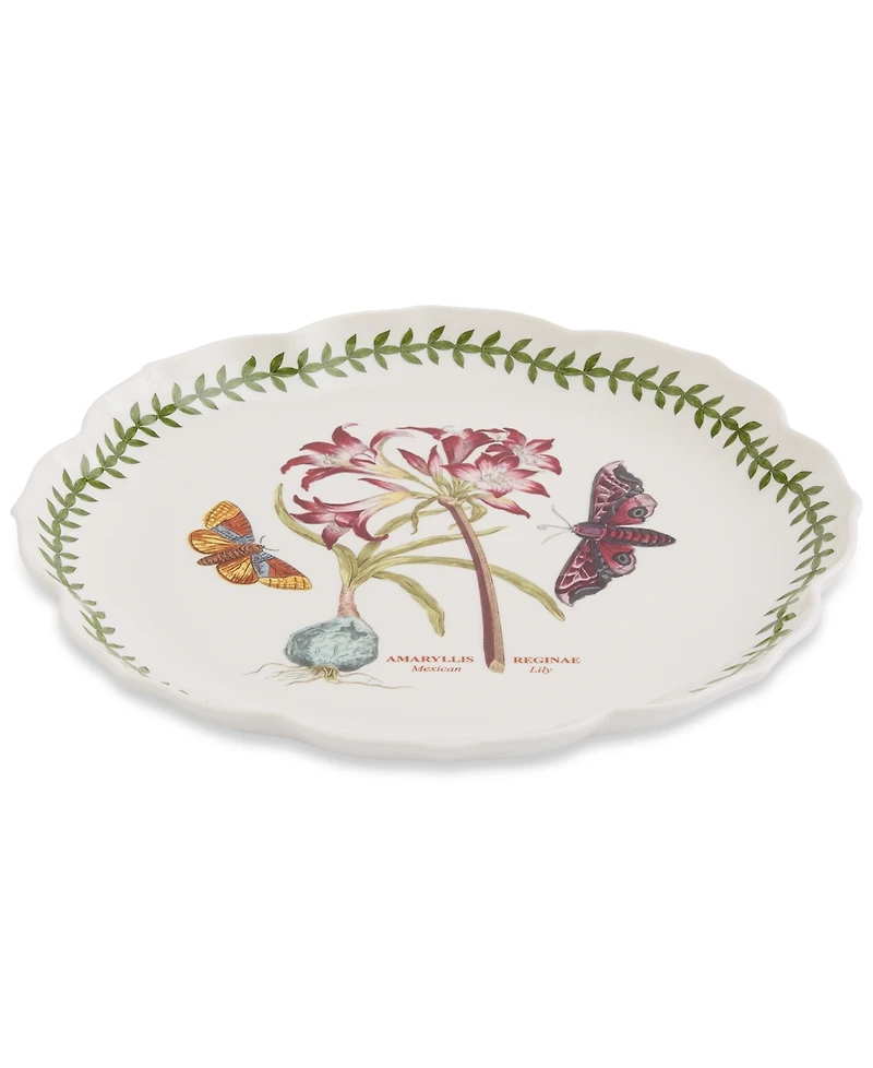 Portmeirion Botanic Garden Lotus Blossom Dinner Plates, Set of 4