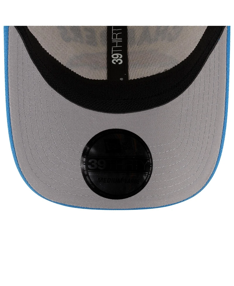New Era Men's Cream/Powder Blue Los Angeles Chargers 2025 Nfl Draft 39THIRTY Flex Hat
