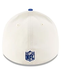 New Era Men's Cream/Royal York Giants 2025 Nfl Draft 39THIRTY Flex Hat