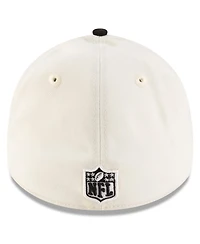 New Era Men's Cream/Black Atlanta Falcons 2025 Nfl Draft 39THIRTY Flex Hat
