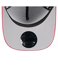 New Era Men's Black/Red Kansas City Chiefs 2025 Nfl Draft A-Frame 9FIFTY Snapback Hat