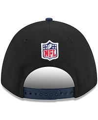 New Era Men's Black/Navy Tennessee Titans 2025 Nfl Draft 9FORTY A-Frame M-Crown Adjustable Hat