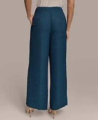 Donna Karan New York Women's Textured Wide-Leg Pants
