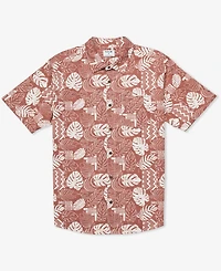 Hurley Men's Oao Lido Stretch Short Sleeve Shirt