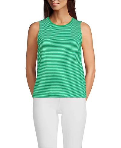 Lands' End Women's Lightweight Jersey Tank Top