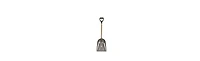 Bon 84-700 Scoop Shovel - Aluminum 14-1/2-inch X 17-3/4-inch - 29-inch D Wood Handle