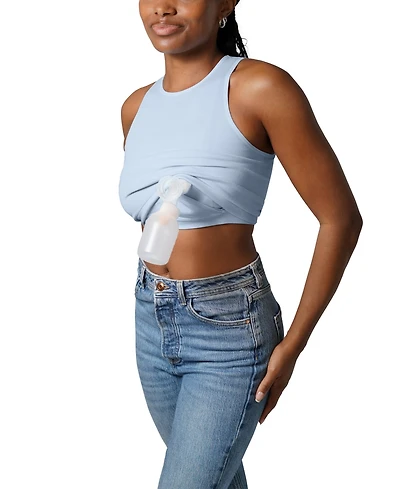 Kindred Bravely Maternity Sublime Hands-Free Pumping Longline Bra Busty