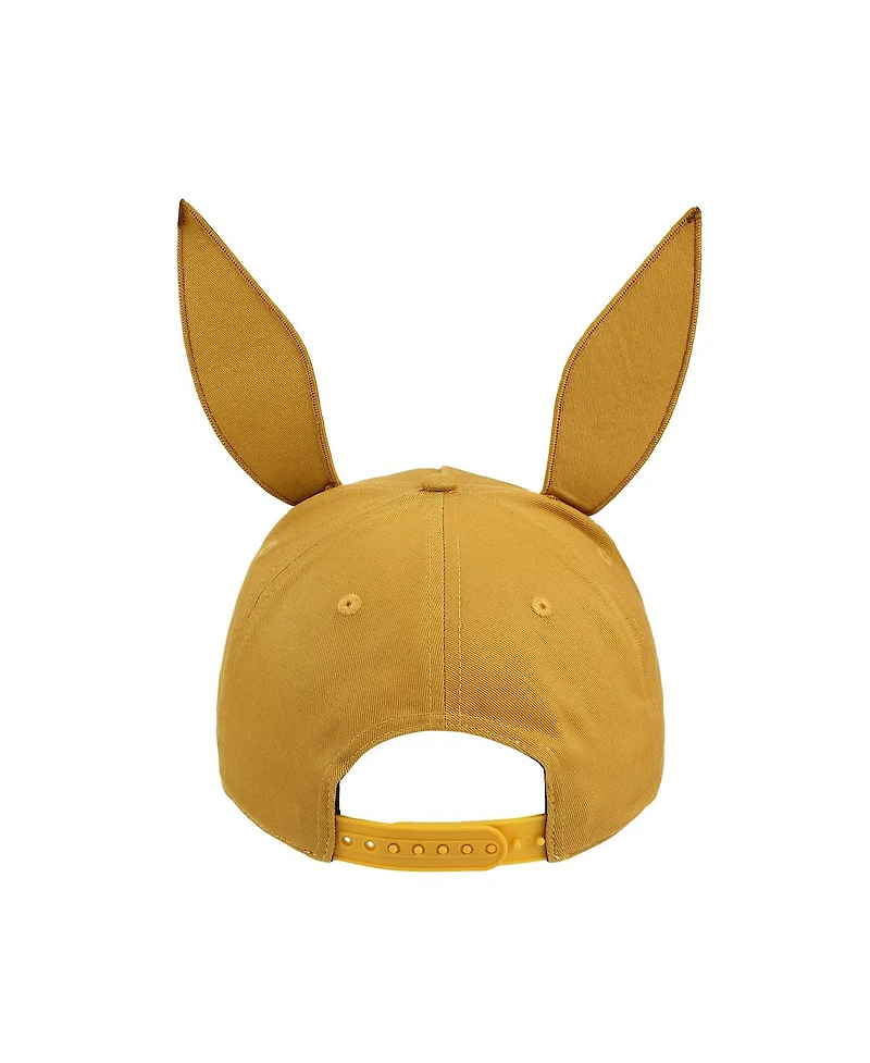 Pokemon Boys Pokemon Face Eevee Youth Brown Snapback Hat