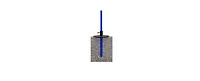 Bon 19-168 Long Handle Pavers Depth Gauge 54-inch Handle