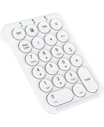 Number Pad, KP08 Bluetooth Number Pad, Ultra Slim and Lightweight