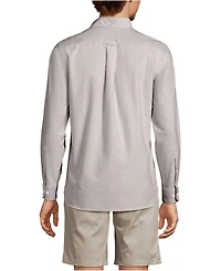 Lands' End Men's Traditional Fit Sail Rigger Oxford Shirt