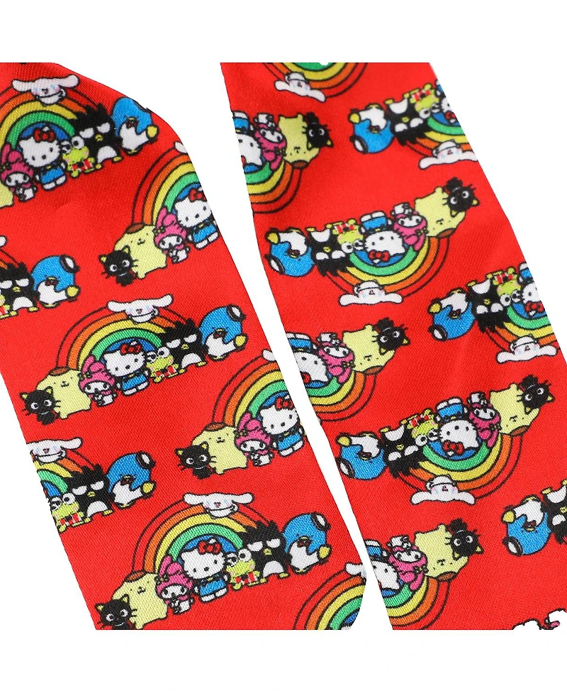 Hello Kitty & Friends Character Rainbow 3-Piece Bow Clips Set