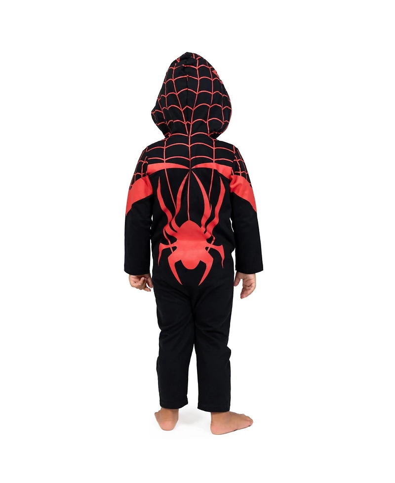 Avengers Baby Boys Captain America Iron Man Zip Up Cosplay Coverall