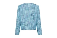 Olsen Women's Cropped Tweed Jacket