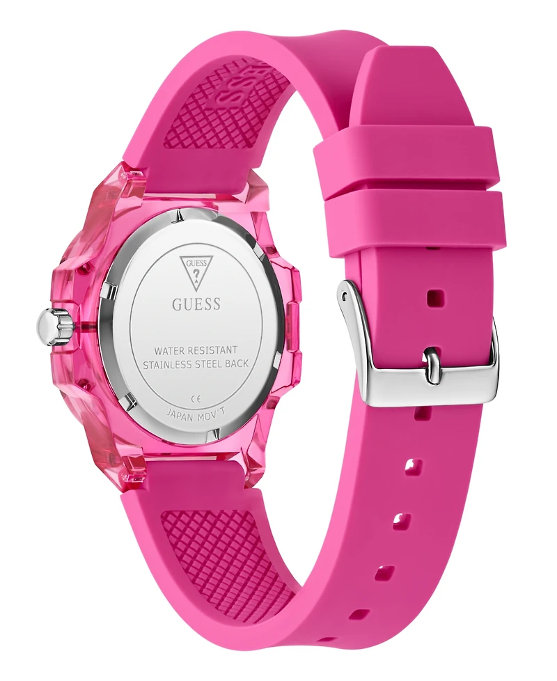 Guess Women's Analog Silicone Watch