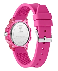 Guess Women's Analog Silicone Watch