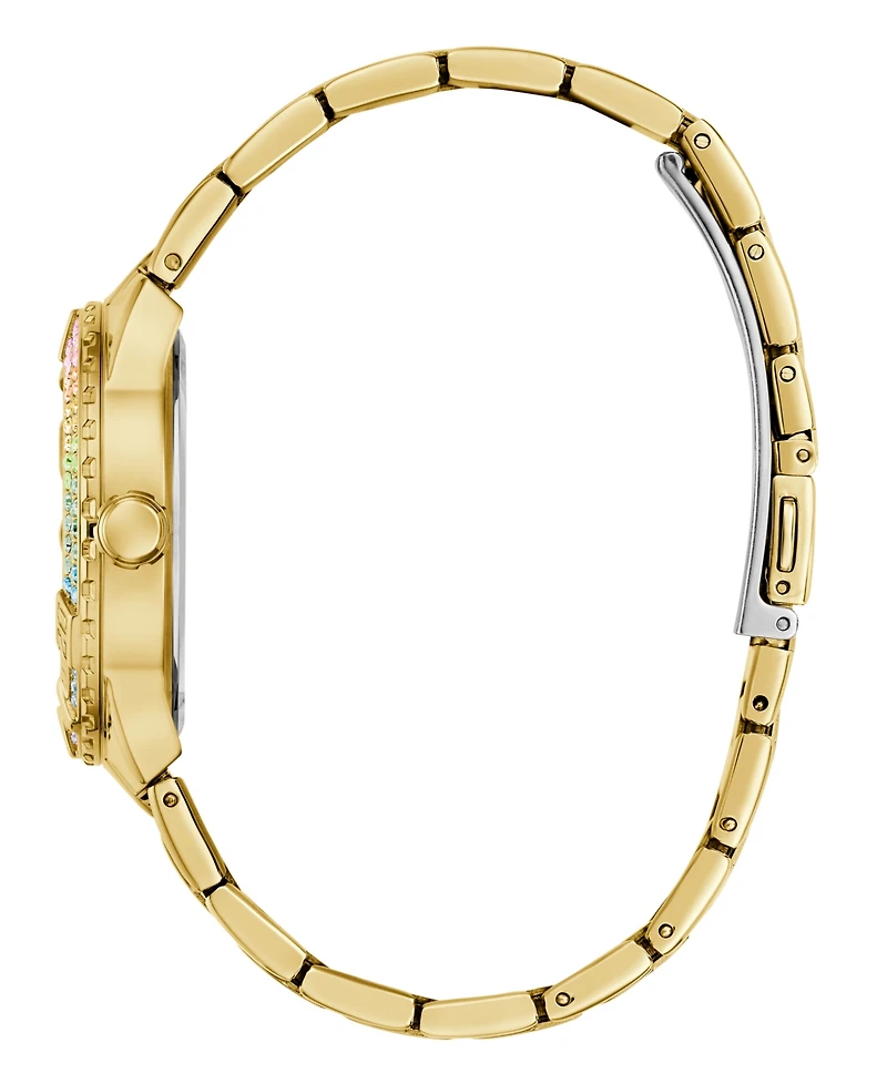 Guess Women's Analog Gold Tone Stainless Steel Watch, 36mm