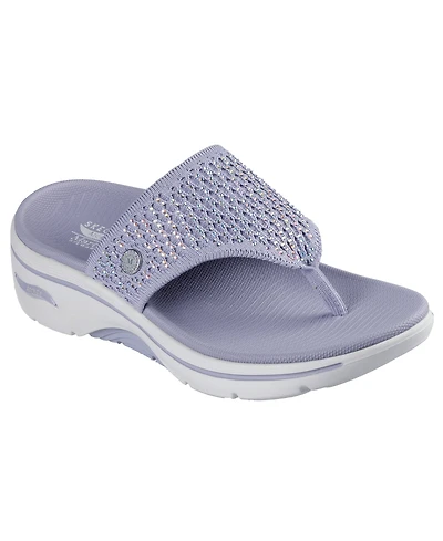 Skechers Women's Martha Stewart: Go Walk Arch Fit 2.0 - Illuminating Sandals from Finish Line