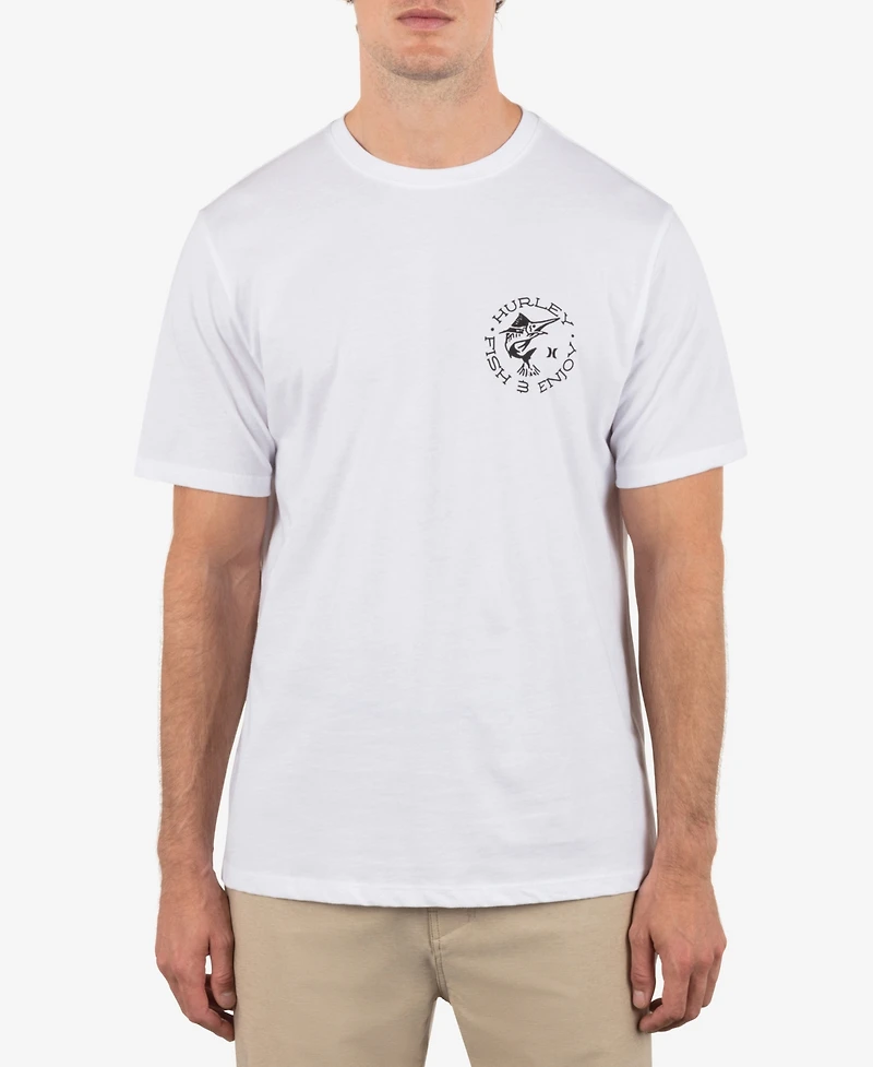 Hurley Men's Bait Short Sleeve T-Shirt