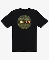 Hurley Men's Circle Gradient Short Sleeve T-Shirt