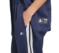 Starter Women's Logo Raglan-Sleeve Baseball Shirt