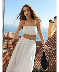 French Connection Women's Nomi Cotton Maxi Skirt