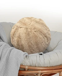 Cheer Collection Ultra Soft Ball Decorative Pillow, 10" x