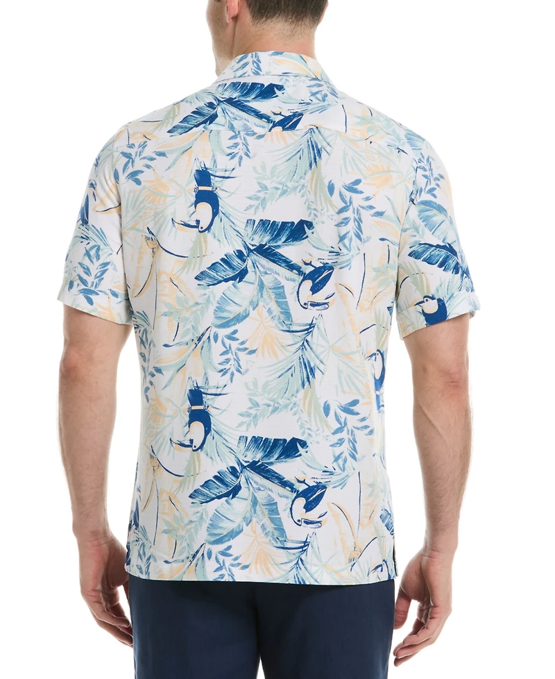 Cubavera Men's Toucan-Print Shirt