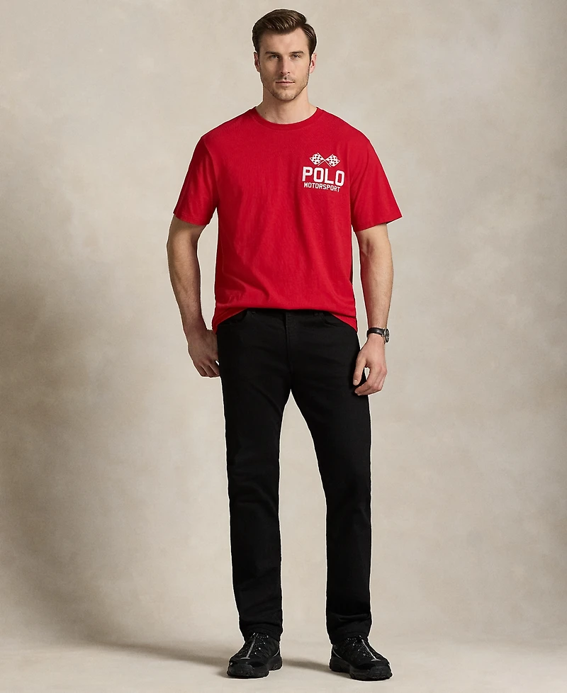 Polo Ralph Lauren Men's Big & Tall Slub Jersey Graphic T-Shirt