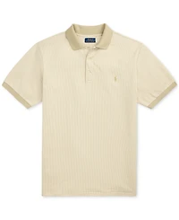 Polo Ralph Lauren Men's Big & Tall Houndstooth Jersey Polo Shirt