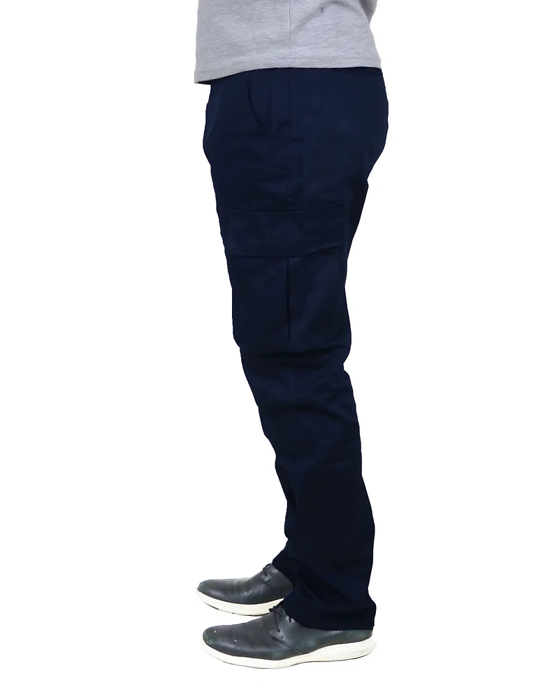 Blu Rock Men's Flex Stretch Cargo Pants