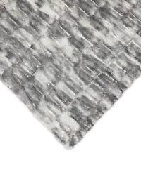 Cheer Collection Luxuriously Soft Faux Fur Design Blanket, 50" x 60"