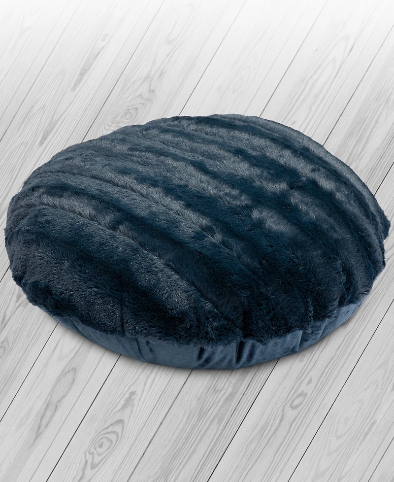 Cheer Collection Decorative Round Deccorative Pillow Set, 18" x