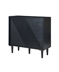 Alfred 34" Tall -Door Accent Cabinet with Adjustable Shelves