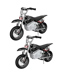 Razor MX400 Dirt Rocket Kids Ride On 24V Electric Toy Motocross Motorcycle Dirt Bike, Speeds up to 14 Mph, Black (2 Pack)
