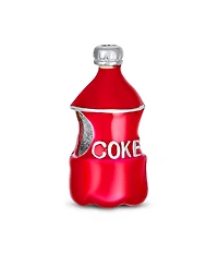 Bling Jewelry Soda Lover Red Enamel Coke Bottle Charm Bead European Bracelets