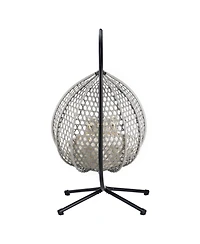 Mondawe Versatile Hanging Egg Chair for Indoor and Outdoor Use