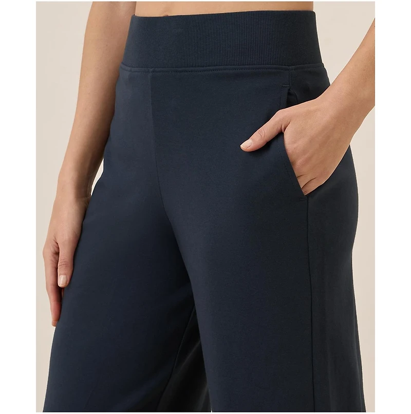 Pact Women's Organic Cotton Airplane Wide Leg Pant - 26" Inseam