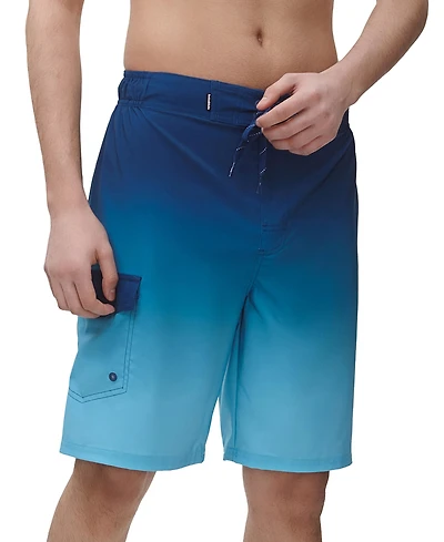 Rokka&Rolla Men's 9" No Liner Board Shorts Quick Dry Swim Trunks Spf 50