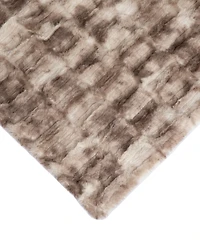 Cheer Collection Luxuriously Soft Faux Fur Design Blanket