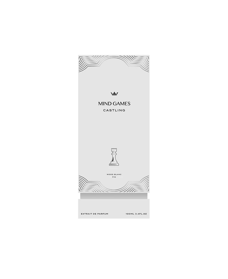 Mind Games Castling - Luxury Perfume with Notes of Fig Leaves, Iris, Vanilla Woods & Sandalwood - Elegant Extrait de Parfum for Women & Men