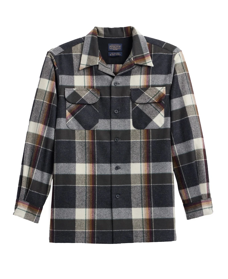 Pendleton Men's Long Sleeve Wool Board Shirt