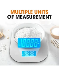 Cheer Collection Kitchen Scale - Red