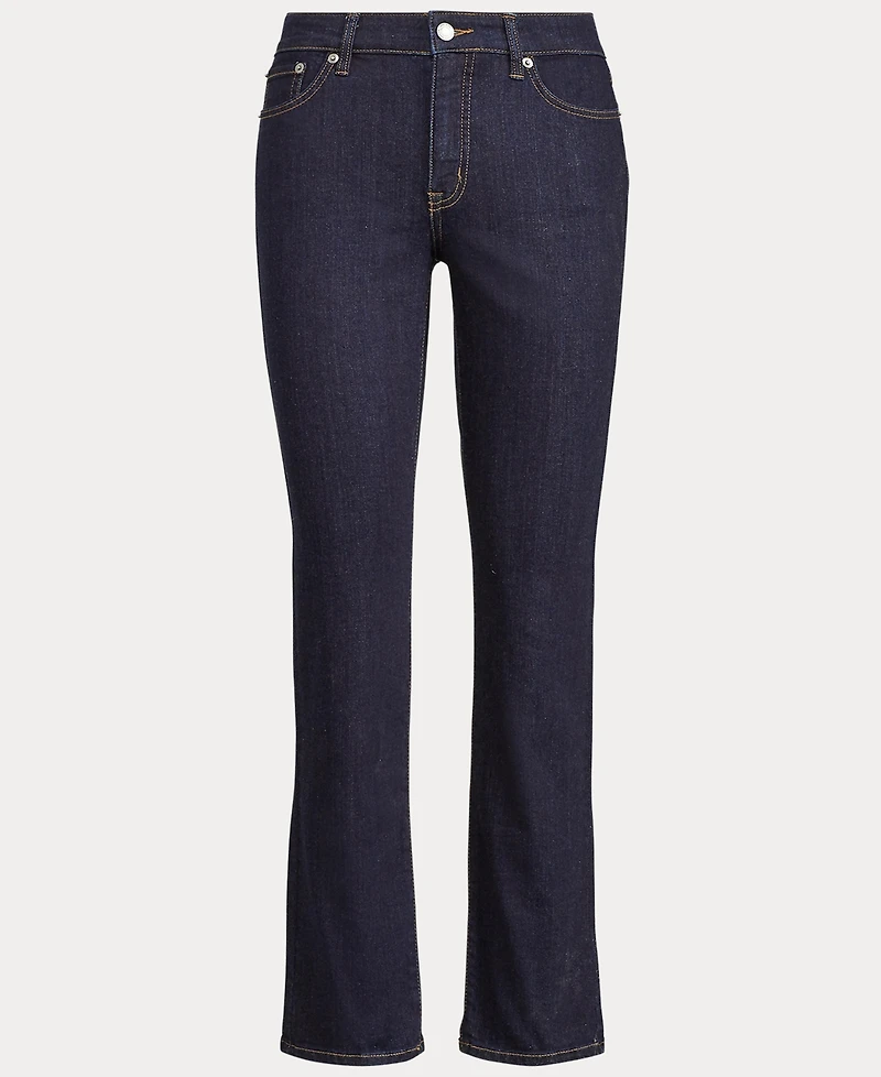 Lauren Ralph Mid-Rise Straight Jean, Regular and Short Lengths